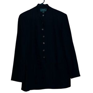 Lauren Ralph Lauren Womens Vintage Black Jacket Size 14